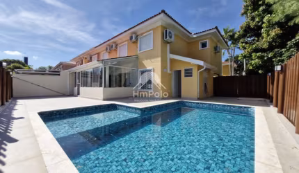 Casa de condomínio com 4 quartos 2 suítes 5 banheiros 2 vagas Para venda ou locação no Taquaral em Campinas-SP