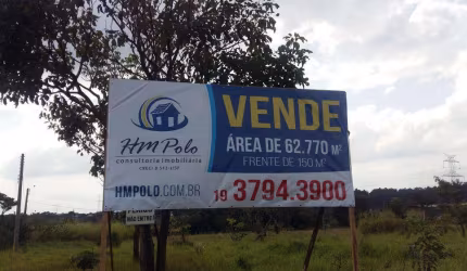 Área residencial para venda com 62.770 m², bairro Tijuco das Telhas em Campinas/SP