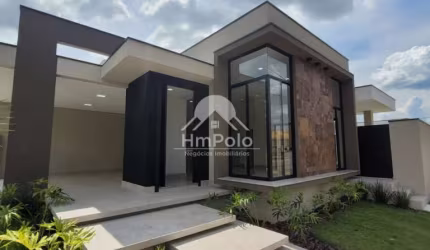 CASA  A VENDA EM CONDOMINIO COM 3 SUITES -  PAULINIA/SP