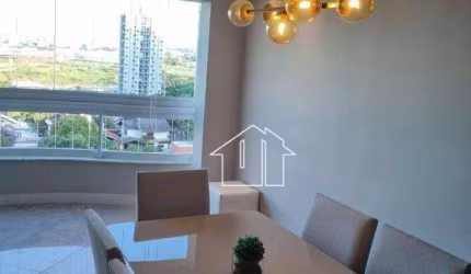 Apto 3 dorms, 2 suítes, 105 m², todo planejado e reformado, 2 vagas no Jardim Aquarius