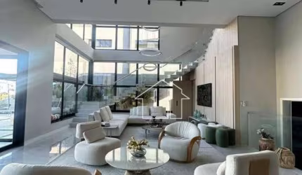 Sobrado Luxuoso para locação, totalmente mobiliada, com 4 suítes, 600m²