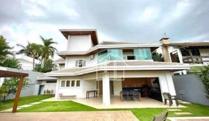 casa cond fechado, Aquarius, 4 suites, piscina, 4 vagas,420m²