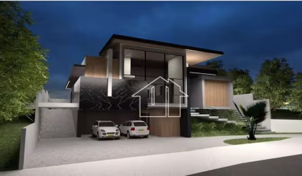 Sobrado com 4 dormitórios à venda, 425 m² por R$ 4.900.000,00 - Condomínio Reserva do Paratehy - São José dos Campos/SP