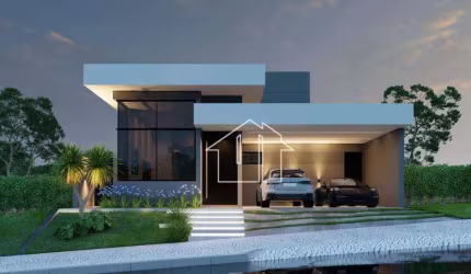 Casa com 3 dormitórios à venda, 150 m² por R$ 1.100.000,00 - Condomínio Terras do Vale - Caçapava/SP