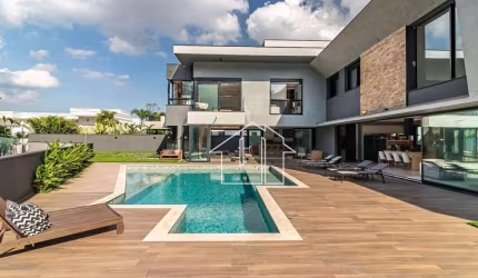 Casa com 5 dormitórios à venda, 700 m² por R$ 12.700.000,00 - Condomínio Chácara Serimbura - São José dos Campos/SP