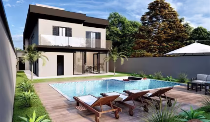 Casa em Condomínio para Venda em Atibaia, Condominio Figueira Garden, 5 dormitórios, 3 suítes, 5 banheiros