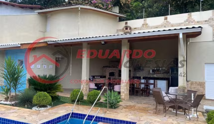 Casa em Condomínio para Venda em Mairiporã, Jardim Cinco Lagos De Santa Maria, 3 dormitórios, 1 suíte, 7 banheiros, 3 vagas