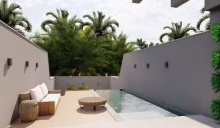 SOBRADOS ALTO PADRÃO 3 SUÍTES COM PISCINA