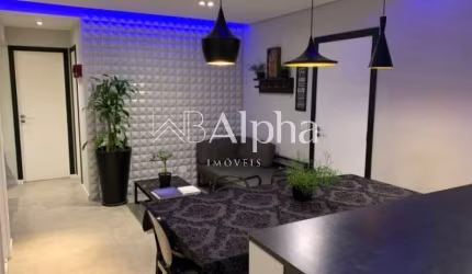 Apartamento mobiliado para locação e venda no Condomínio London Ville em Barueri - SP