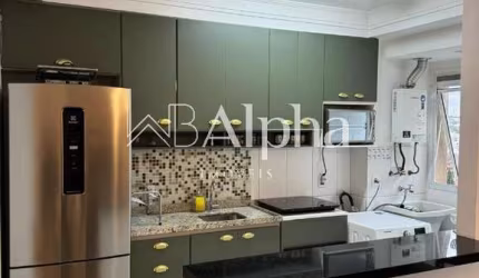 Apartamento à venda  em Barueri-SP, Alphaville: 1 quarto, 2 salas, 1 banheiro, 1 vaga, 50m²!