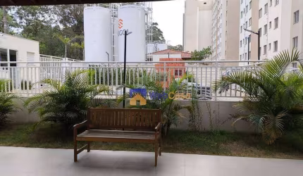 Apartamento com 2 dormitórios para alugar, 44 m² por R$ 1.100,00/mês - Gleba do Pêssego - São Paulo/SP