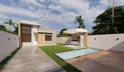 Casa com 3 dormitórios à venda, 117 m² por R$ 850.000 - Boca da Barra - Rio das Ostras/RJ