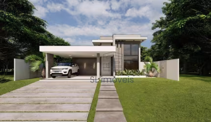 SL Imóveis apresenta com exclusividade: Casa moderna e sofisticada no Condomínio Viverde 1 – 180m² de puro design e conforto