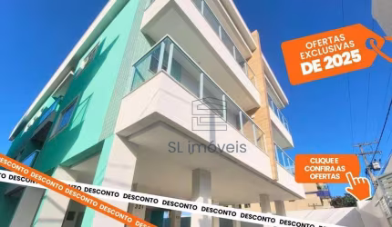 Apartamento com 3 dormitórios à venda, 73 m² por R$ 390.000,00 - Recreio - Rio das Ostras/RJ