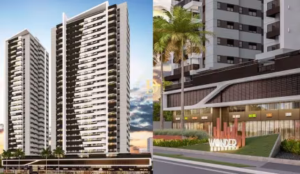 Apartamento - Residencial Wonder Cidade Jardim - SJCampos - 02 Dormitórios (01 S
