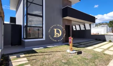 Linda casa moderna 150m² de aréa construída no Condominio Terras do vale