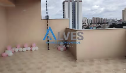 Cobertura à venda 2 quartos 2 vagas  Príncipe de Gales - Santo Andre
