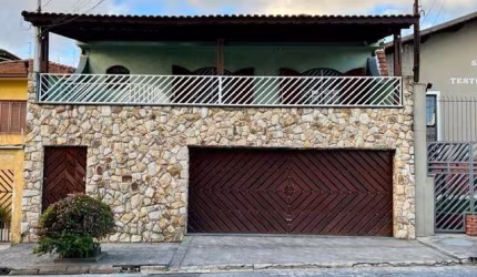 Sobrado para Venda em Santo André, Jardim Stella, 3 dormitórios, 3 suítes, 6 banheiros, 4 vagas