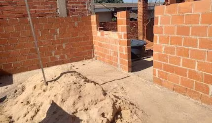 Casa na  construção em George Oeterer  -  Iperó