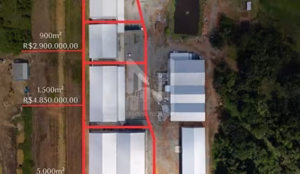 Galpões em Área Privilegiada em Araquari