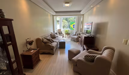 APARTAMENTO SEMIMOBILIADO COM 3 QUARTOS SENDO 1 SUÍTE E 1 VAGA DE GARAGEM EM COQUEIROS FLORIANÓPOLIS