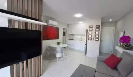 APARTAMENTO SEMIMOBILIADO COM VISTA PANORÂMICA NA AGRONÔMICA COM 3 QUARTOS SENDO 1 SUÍTE E 1 VAGA DE GARAGEM