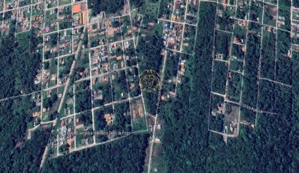 Terreno à venda na AREAS/FUNDOS, 1, Pontal do Norte, Itapoá por R$ 50.000