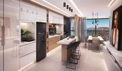 Apartamento com 2 quartos à venda na Avenida Presidente Affonso Camargo, 1773, Cristo Rei, Curitiba por R$ 900.900