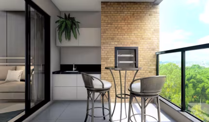 Apartamento com 3 quartos à venda na Rua Francisco Balchak, 153, Boa Vista, Curitiba por R$ 713.665