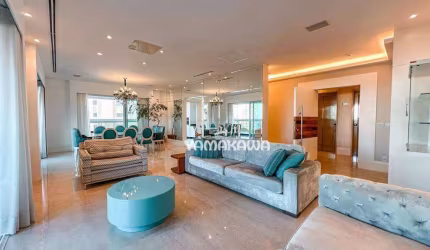 Apartamento com 3 dormitórios à venda, 330 m² por R$ 4.200.000,00 - Jardim Anália Franco - São Paulo/SP