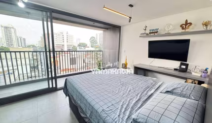 Apartamento com 1 dormitório, 45 m² - venda por R$ 650.000,00 ou aluguel por R$ 4.650,00/mês - Tatuapé - São Paulo/SP