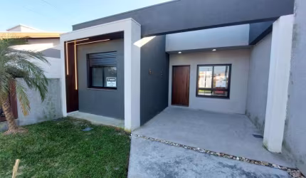 Casa geminada 2 dorm à venda no Bairro NOVA GUARANI com 72 m² de área privativa - 2 vagas de garagem