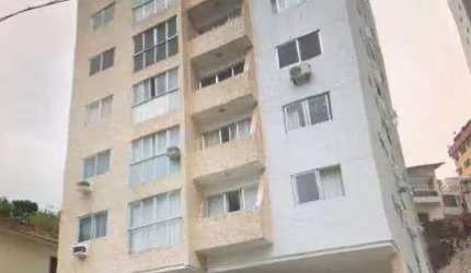 Cobertura com 2 dormitórios à venda, 105 m² por R$ 480.000,00 - José Menino - Santos/SP