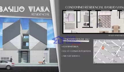 -APARTAMENTO 44M- NOVO- CHÁCARA BELENZINHO- $ 225.000,00