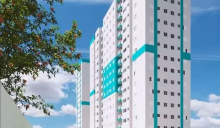 Apartamento Studio novo para venda com 26m² no Residencial Le Vin Garden em Mogi