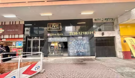 Ponto comercial com 2 salas para alugar na Rua Conde de Bonfim, Tijuca, Rio de Janeiro, 207 m2 por R$ 17.000