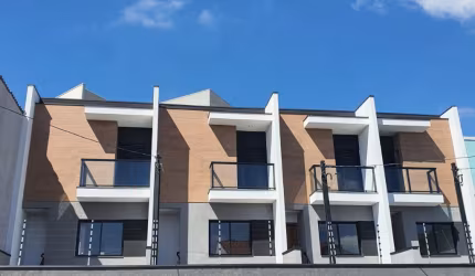 Sobrados Novos Jd. Brasília Zona Leste de SP - 02 Suítes e 03 Dorms!!! Aceita Financiamento Bancário!!!