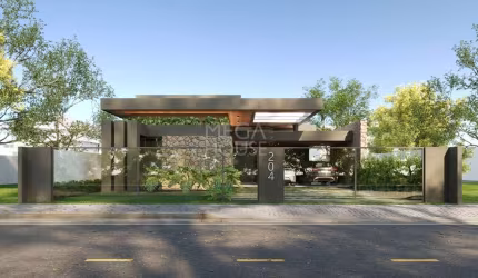 Casa térrea na planta