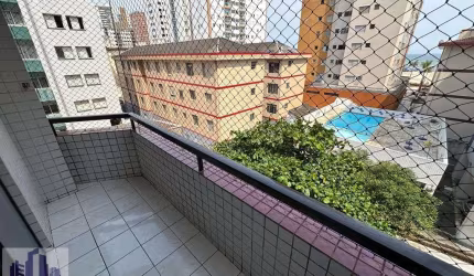 Apartamento com vista mar 2 dormitórios