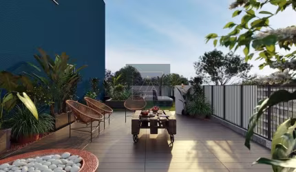 More próximo ao Parque Bacacheri!! Apartamento Garden 2 quartos. 1 suíte. 1 vaga. 58 m² + 37,15 m² de Garden.