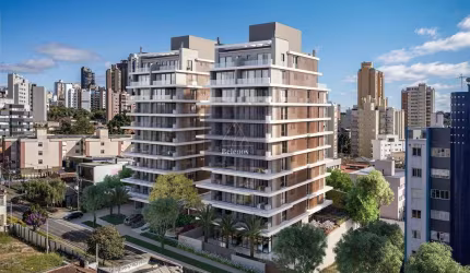 Apartamento Alto Padrão no Centro de Curitiba! 4 suítes. 4 Vagas. 2 por andar. 302,95 m².