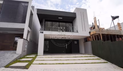 Casa em condomínio fechado com 4 quartos à venda na Rua Irma Schreiner Maran, 475, Santa Cândida, Curitiba, 190 m2 por R$ 1.199.900