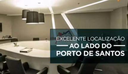 Sala-comercial-Em-edificio-para-Aluguel-em-Valongo-Santos-SP