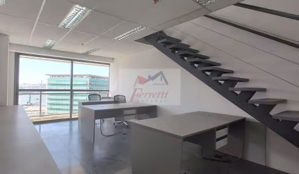 Sala comercial Duplex mobiliada à venda  em Valongo, Santos/SP