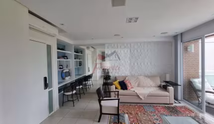 Apartamento Duplex com 2 duplex mobiliado e climatizado  em Parque Enseada, Guarujá/SP