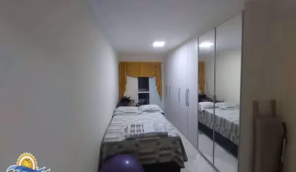 Apartamento de 03 dormitórios sendo 01 Súite-Prédio Frente Mar-Caiçara-Praia Grande