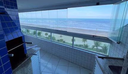 Apartamento de 03 dormitórios sendo 01 súite-Frente Mar-Caiçara-Praia Grande