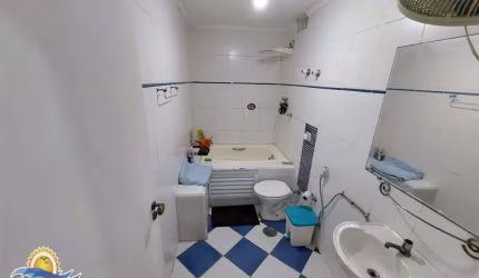Apartamento de Frente para o Mar com 03 dormitórios sendo 01 súite-Ponta da Praia-Santos-SP