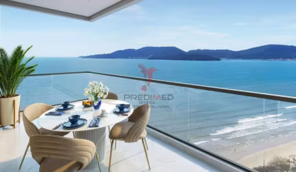 Apartamento de frente para o mar, 3 suítes,  localizado na melhor região de Porto Belo!