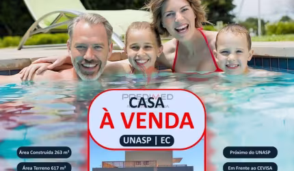Casa à venda Recanto dos Pássaros: Alto Padrão Pertinho do UNASP